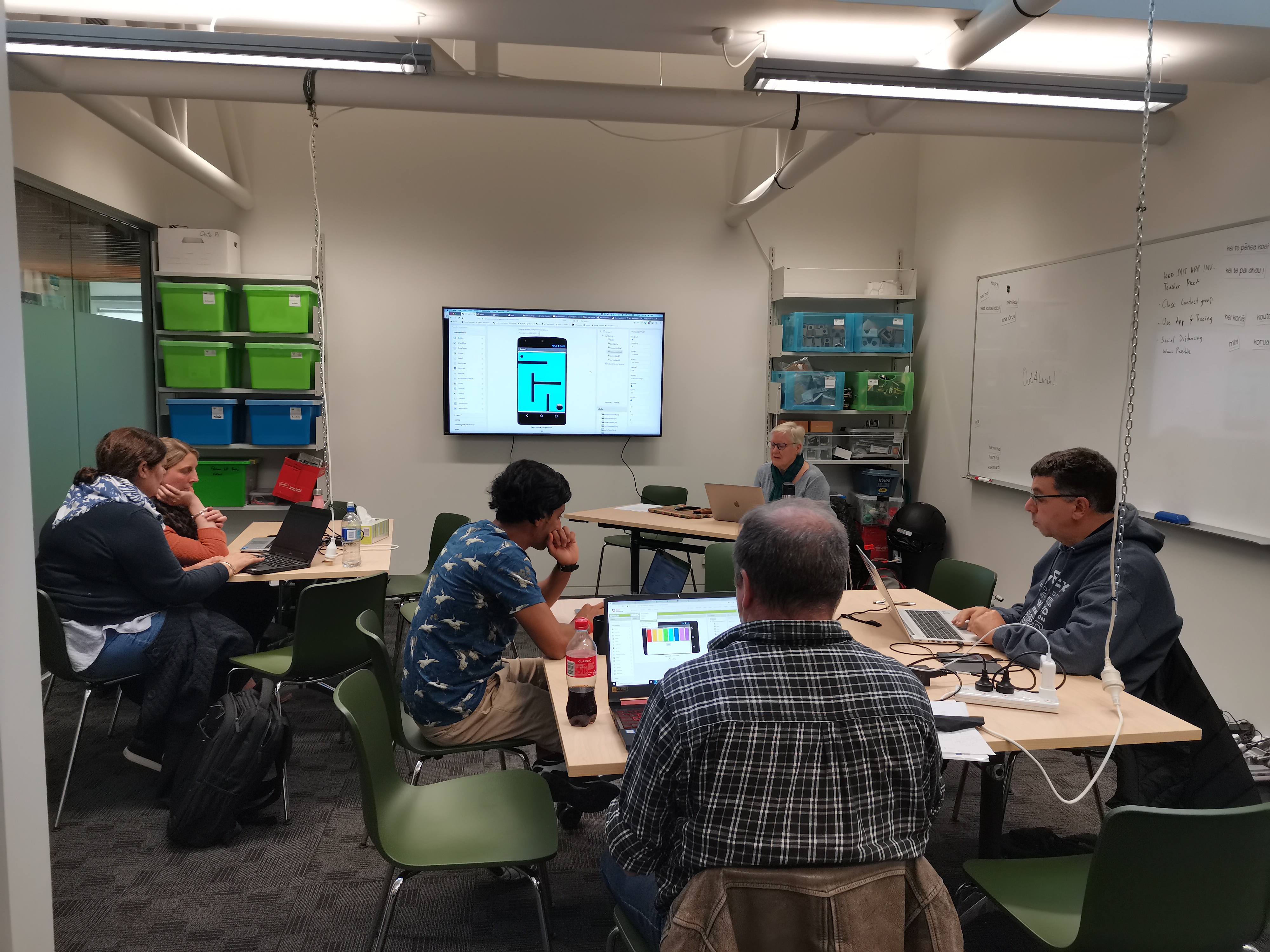 Wellington App Inventor teacher workshop